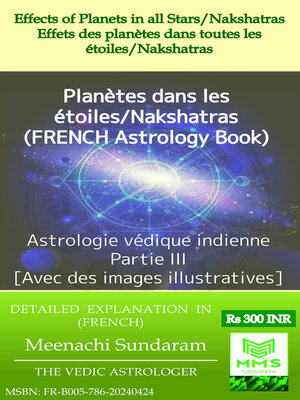 cover image of Effets des planètes dans toutes les étoiles/Nakshatras (French)